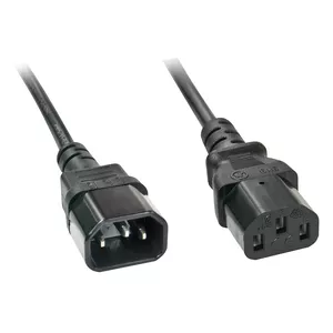 Lindy 30333 elektrības kabelis Melns 5 m C13 uzmava C14 uzmava