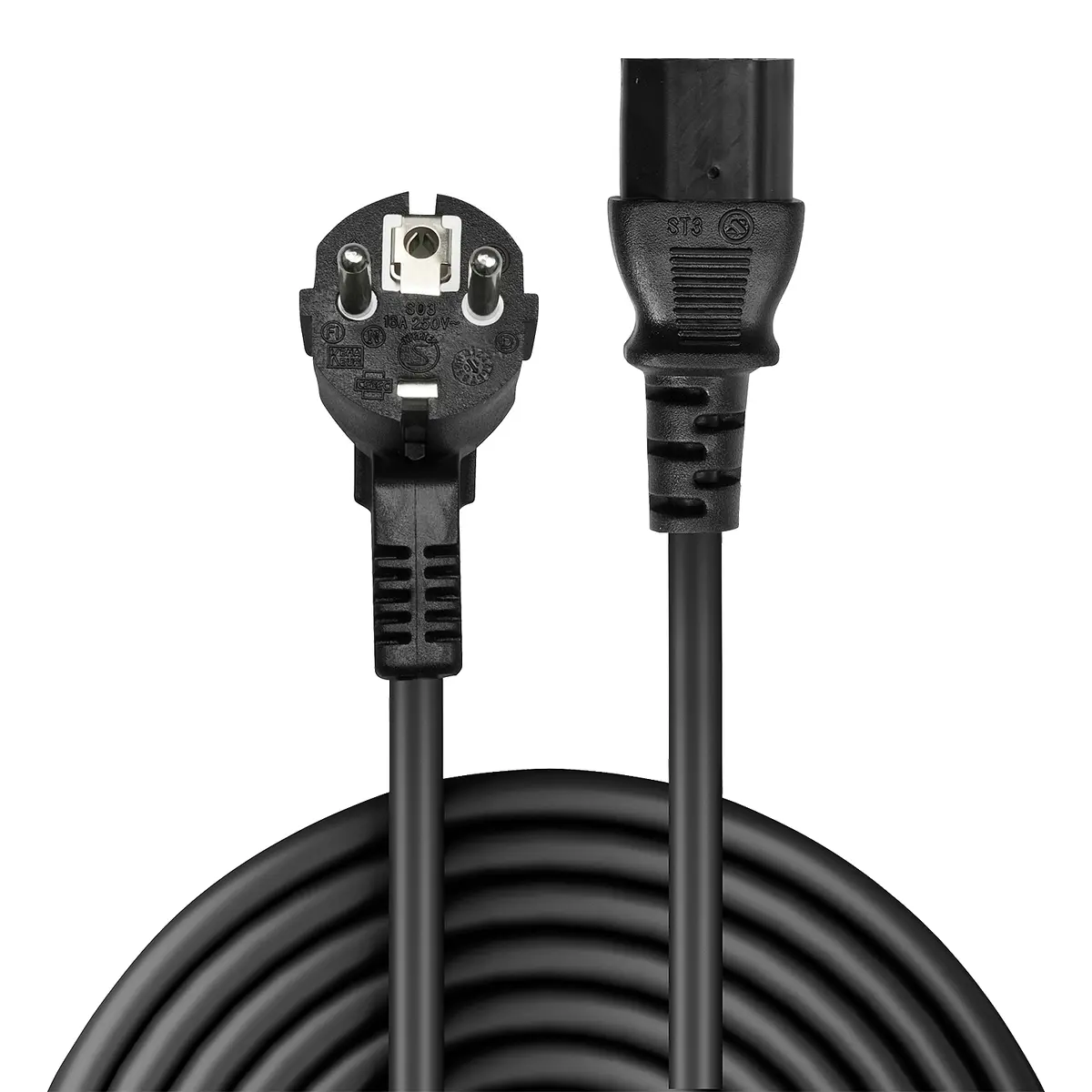 Lindy Schuko to C13 Mains Cable 2m Photo 2