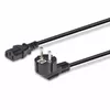Barošanas kabelis Lindy 3m Schuko 2 pin Plug uz IEC C13 Photo 5