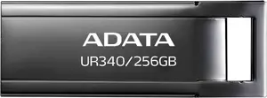 ADATA UR340 256 GB USB Flash Drive USB Type-A 3.2 Gen 1 Black Capless Read Speed 100 MB/s