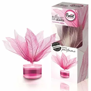 Air freshener aromatic sticks Brait Romantic Ruby 50 ml, reed diffuser refill
