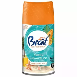 Дозатор для освежителя воздуха Brait Exotic Adventure 250 мл сменная бутылка