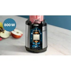 800 W ProBlend Plus motor for effortless blending