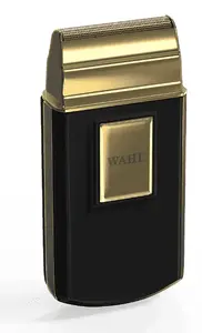 Электробритва Wahl Travel Shaver 07057-016 сеточная с триммером, черно-золотая