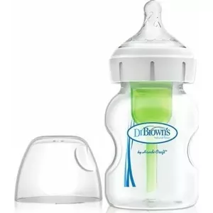 Bērnu barošanas pudele DRBROWNS Options Plus plaša kakla 0m+ 150 ml