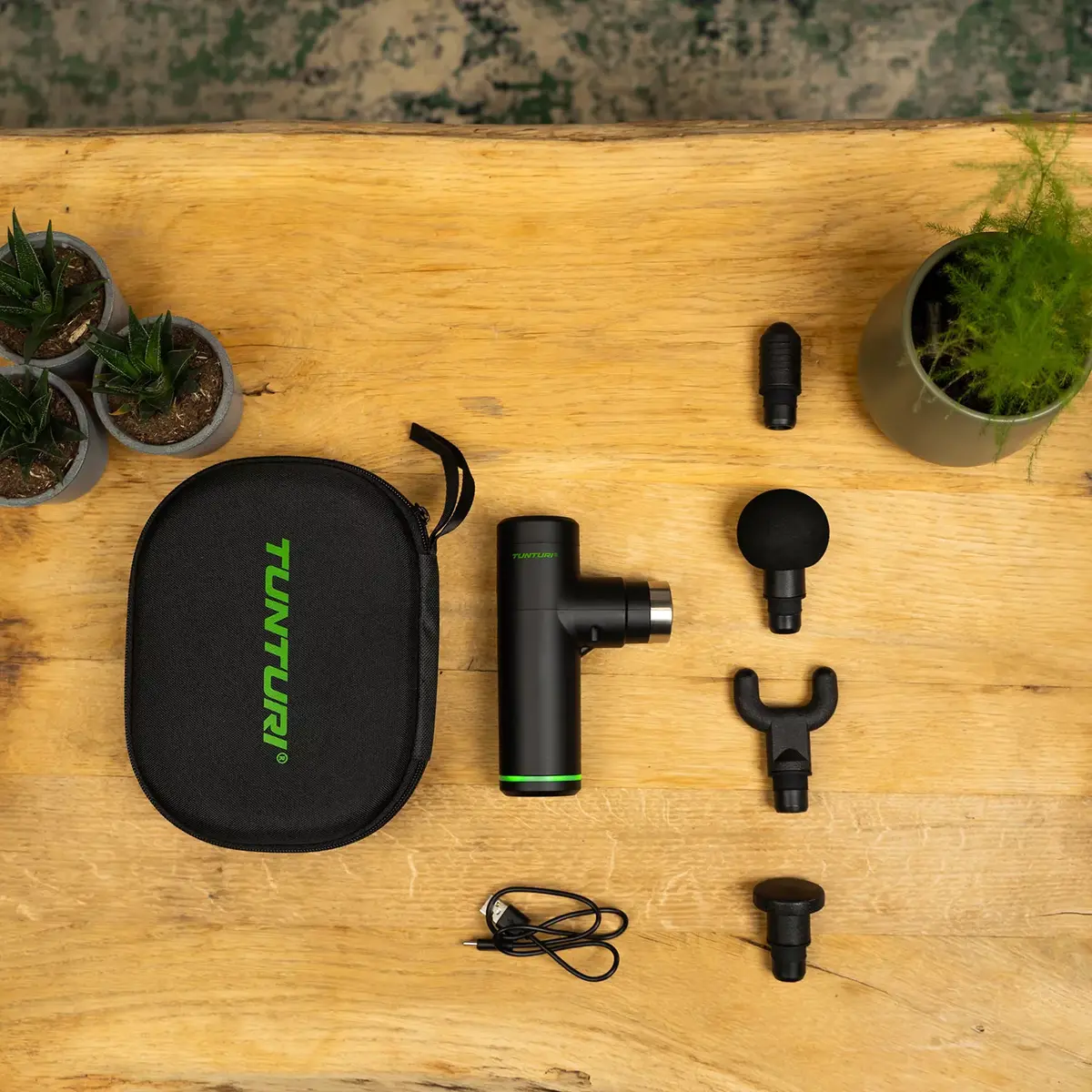 Tunturi Mini Massage Gun ручной массажер Photo 4