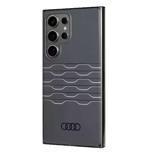 Жёсткий чехол Audi IML Geometric Pattern S24 Ultra чёрный для смартфонов