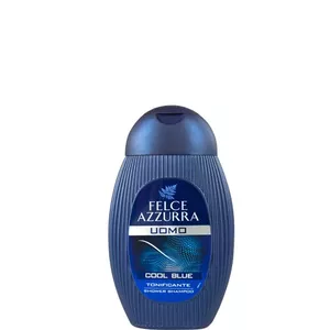 2-in-1 Mati un ķermenis Felce Azzurra Cool Blue Tonizējošs Atsvaidzinošs šampūns