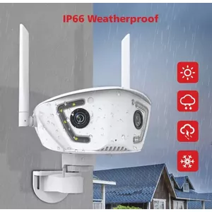 Panoramic Dual-Lens Camera electro base NHC-200X-WF-panora 2MP Wi‑Fi