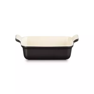 Rectangular baking dish Le Creuset Heritage 19×14 cm 1.1 L, black