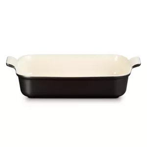 Прямоугольная форма Le Creuset Heritage 32×24 см 4 л чёрная — чугунная эмалированная для запекания и подачи