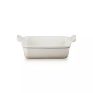 Rectangular baking dish Le Creuset Heritage 19×14 cm, 1.1 L, white