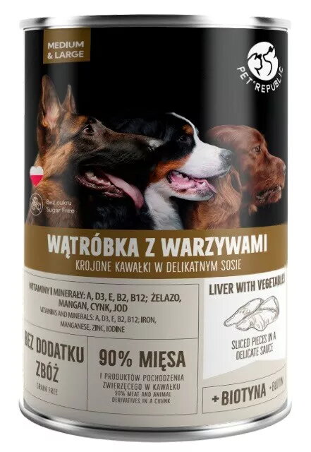 Mitrā suņu barība PetRepublic PET REPUBLIC