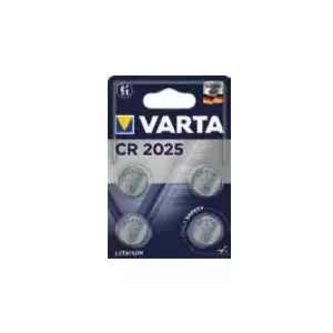 Vienreizējās lietošanas akumulators Varta 06025 101 404 CR2025 Litijs 20mm