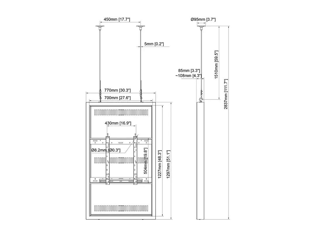 Multibrackets M Pro Series Enclosure for 55-inch Displays Photo 6
