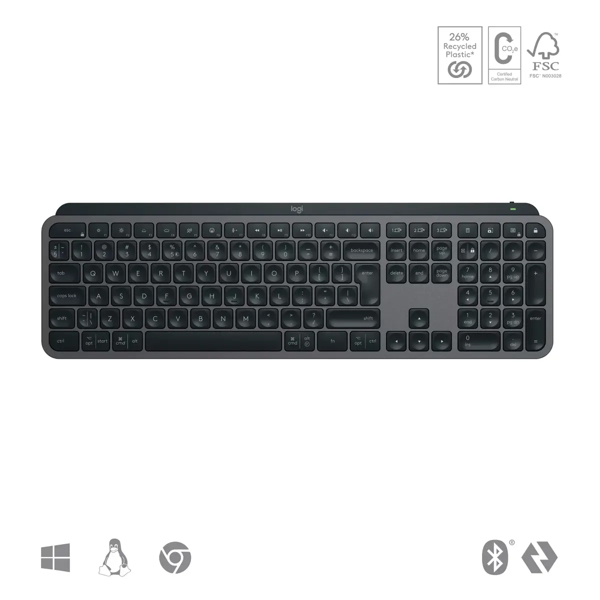 Logitech MX Keys S Tastatūra Photo 10