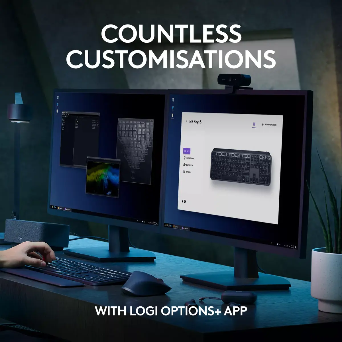 Logitech MX Keys S Tastatūra Photo 20