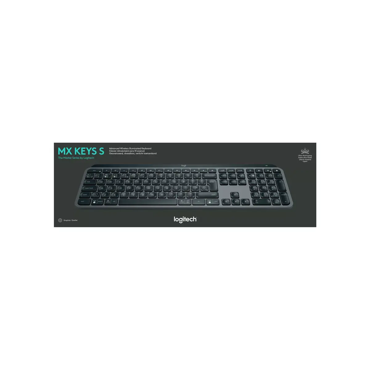 Logitech MX Keys S Tastatūra Photo 34