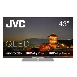 TV Set|JVC|43"|4K/Smart|QLED|3840x2160|Android TV|LT-43VAQ830P