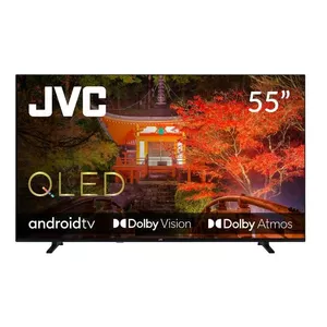 Телевизор|JVC|55"|4K/Smart|QLED|3840x2160|Wireless LAN|Bluetooth|Android TV|LT-55VAQ330P