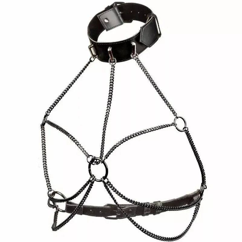 Collar Harness California Exotics Euphoria Plus Size Photo 4