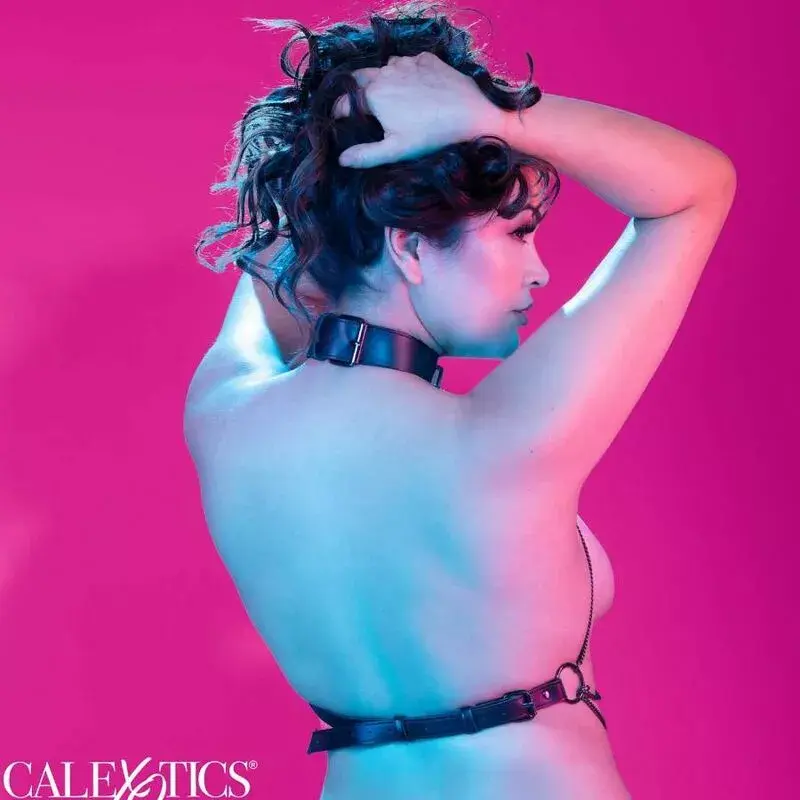 Collar Harness California Exotics Euphoria Plus Size Photo 6