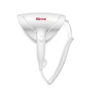 Fēns Girmi PH03 1800 W, gaisa plūsma 95 m³/h, temperatūra 52–86 °C, balts, slīdņa vadība