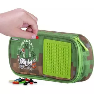 Piórnik PIXIE school pencil case with zipper PIXIE CREW MINECRAFT by PIXIE
