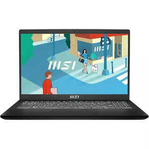 MSI Modern 15 H C13M-202PL Intel® Core™ i5 i5-13420H Laptop 39.6 cm (15.6") Full HD 16 GB DDR4-SDRAM 512 GB SSD Wi-Fi 6E (802.11ax) Windows 11 Home Black