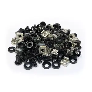 Mounting set Triton 7770 M6, 50 pcs, 12 mm, black
