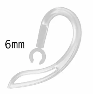Ear Hook Clip Riff PS-M-SEH-6MM-TR – ear hook clip, diameter 6 mm, transparent