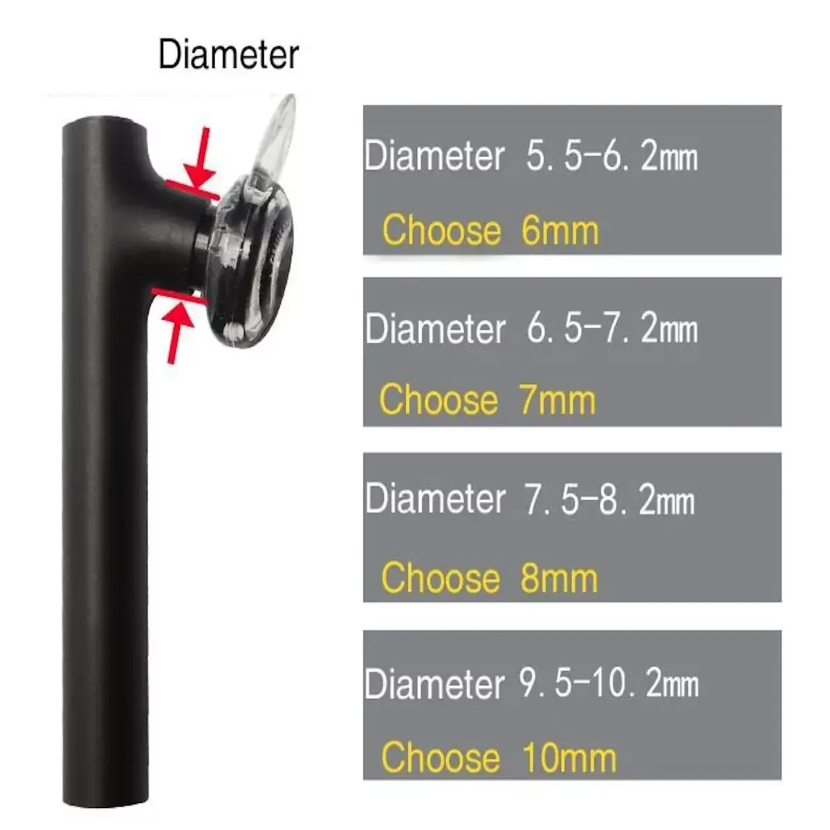Ear Hook Clip Riff PS-M-SEH-6MM-TR Photo 2