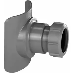 Mechanical saddle for sewer risers McAlpine BOSSCONN110-50-GR — universal 110/50 mm connection