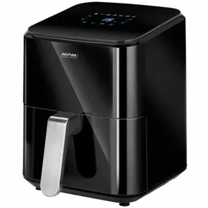 Аэрогриль (ленты без жира) MPM MFR-11, 4.5 л, 1400 Вт, 80–200 °C, 8 автопрограмм, LED-дисплей