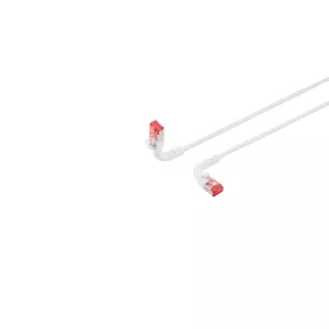 Networking Cable Lanview LV-6AFTP-FLEX-ANG-015W RJ45 Cat6A 15m White