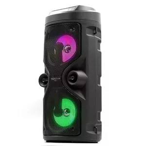 Portable stereo speaker SQUEAK SQ1004 Harmony BT 5.0, 40W RMS, Bluetooth 5.0, FM, LED, 8h battery, Black