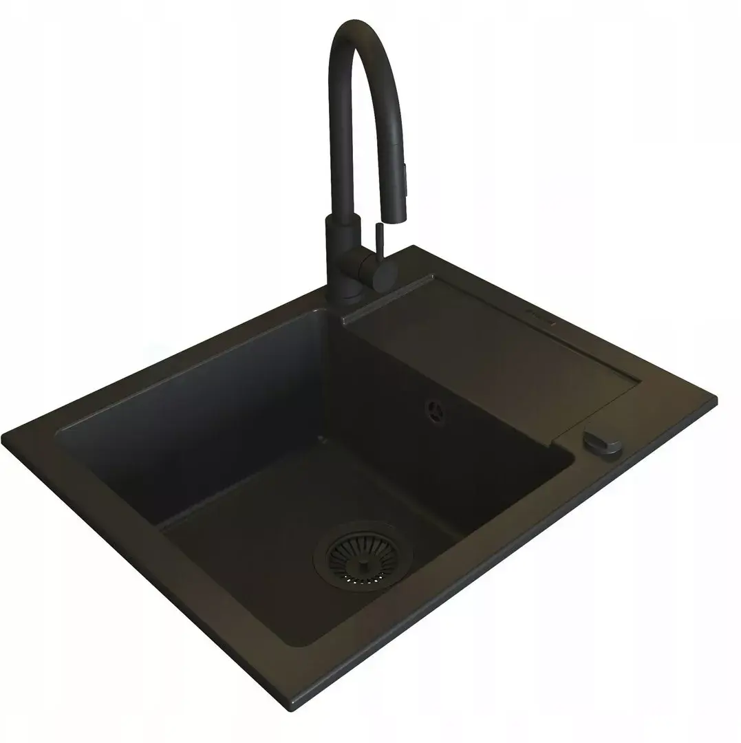 PYRAMIS MIDO 62x50 izlietnes komplekts ar IDEA jaucējkrānu Photo 2