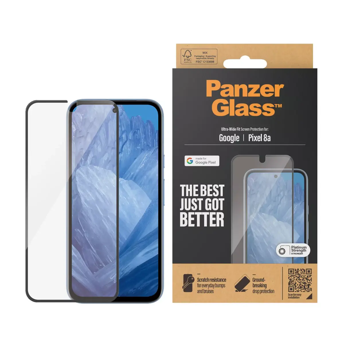 Aizsargstikls PanzerGlass Google Pixel 8a Photo 2