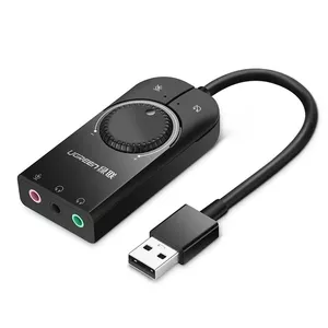 Ārējais USB skaņas adapteris UGREEN CM129 ar 3,5 mm ligzdu, USB 2.0