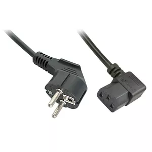 Силовой кабель Lindy 30309 черный 5 м CEE7/7 IEC 320