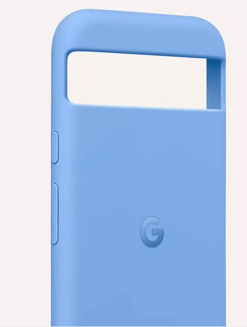 Vāks Google Pixel 8a Gaiši zils