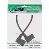 Кабель питания InLine C13/C14 черный угловой 5м Photo 2