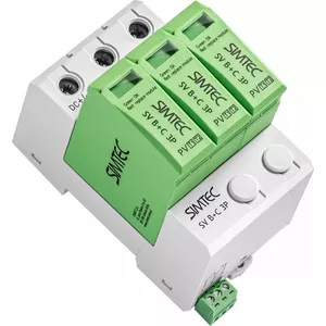 Surge Protector for Photovoltaic Systems Simet SV B+C 3P (model 85036002)