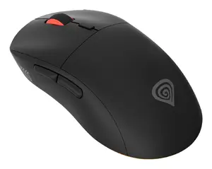 GENESIS Zircon XIII Wireless Gaming Mouse, Ambidextrous Optical Sensor 26000 DPI, 7 Buttons, Multi Illumination, Black