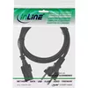 Сетевой кабель InLine CEE 7/7 прямой 3pin IEC C13 Photo 2