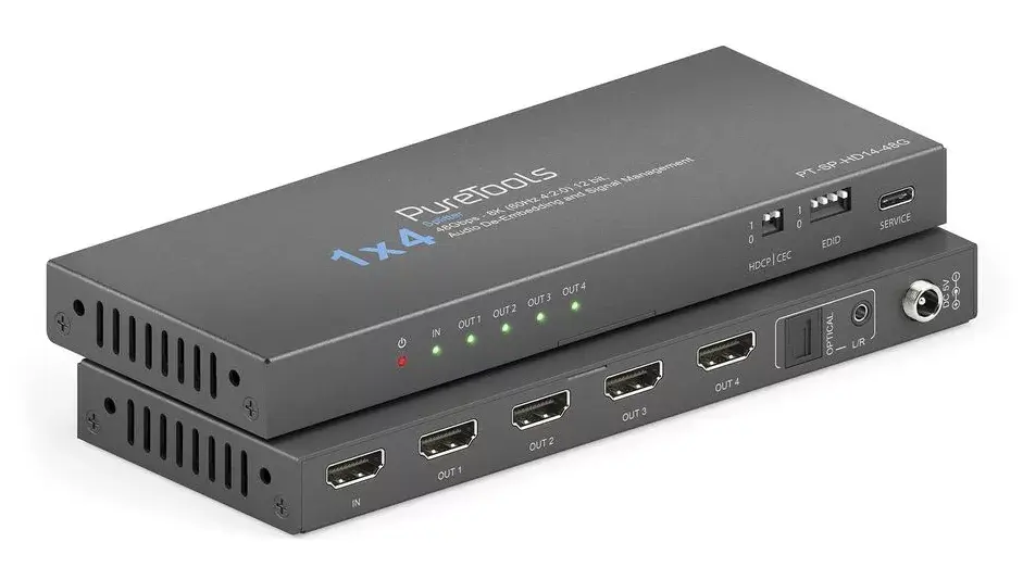 Разветвитель HDMI PureTools PT-SP-HD14-48G Photo 3