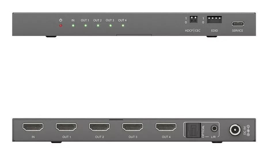 Разветвитель HDMI PureTools PT-SP-HD14-48G Photo 4