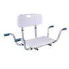 ANTAR AT51032 Recessed Bath Bench with Backrest Photo 2