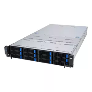 ASUS RS720-E11-RS12U Intel C741 Rack (2U) Melns, Sudrabs