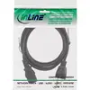 Сетевой кабель InLine USA male / 3pin IEC C13 male Photo 2